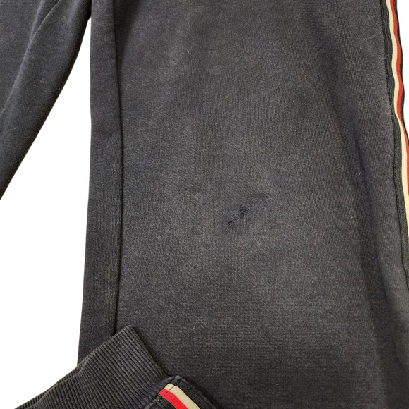 Tommy Hilfiger Kids Navy Jogger Sweatpants Logo Stripe Size 6 - Picture 7 of 7